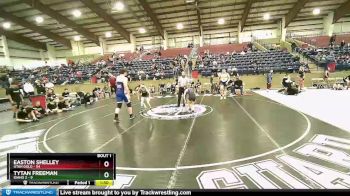 71 lbs Finals (2 Team) - Tytan Freeman, Idaho 2 vs Easton Shelley, Utah Gold