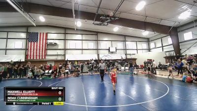 53+ Quarterfinal - Maxwell Elliott, Payson Lions Wrestling Club vs Noah Cunningham, Bonniville Wrestling Club