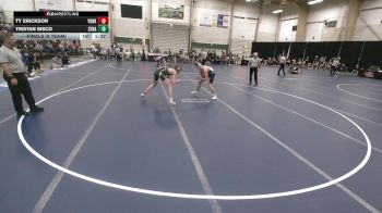 144 lbs Finals (8 Team) - Tristan Sisco, Syracuse vs Ty Erickson, York