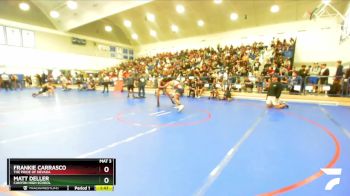 150 lbs Champ. Round 2 - Matt Deller, Canyon High School vs Frankie Carrasco, The Pride Of Nevada