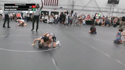 68 lbs Round 5 (6 Team) - Beau Walton, Hammers vs Paxton Mathin, Steller Trained Black