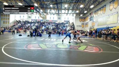 175 lbs Champ. Round 2 - Joshua Gregory, Lake Gibson vs Joseph Gonzalez, Jesuit
