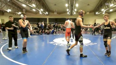 141 lbs Rr Rnd 3 - Frankie Rella, Ruthless Blue - MSE vs Landon Gracia, Revival Oange