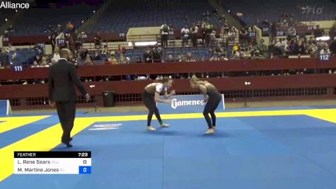 Lauren Rene Sears vs Michaela Martine Jones 2024 Pan IBJJF Jiu-Jitsu No-Gi Championship