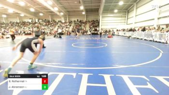 120 lbs Quarterfinal - Brock Rothermel, PA vs Jack Abramson, NJ