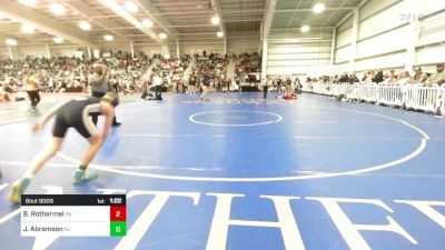 120 lbs Quarterfinal - Brock Rothermel, PA vs Jack Abramson, NJ