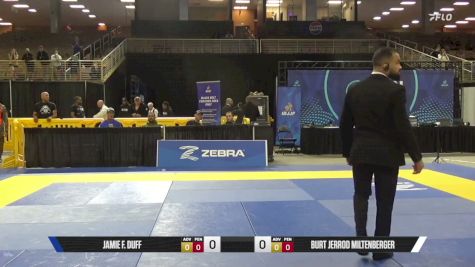 Burt Jerrod Miltenberger vs Jamie F. Duff 2026 Pan Jiu Jitsu IBJJF Championship