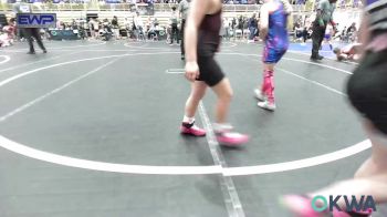 55-60 lbs Rr Rnd 4 - Brylynn Revier, Morrison Takedown Club vs Maida Bigsoldier, Pawhuska Elks Takedown