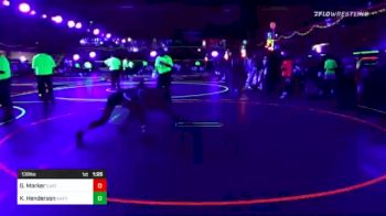 138 lbs Round Of 16 - Garrett Marker, Eastside United vs Kyler Henderson, Natrona County