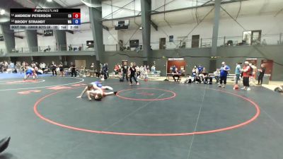Junior Boys GR - 165 lbs Cons. Round 4 - Andrew Peterson, CA vs Brody Strandt, WA