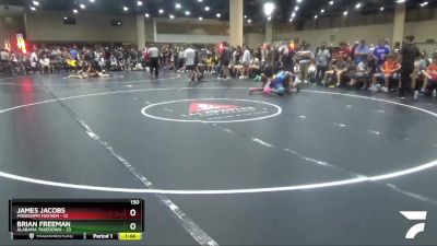 150 lbs Round 1 (6 Team) - Brian Freeman, Alabama Takedown vs James Jacobs, Mississippi Mayhem