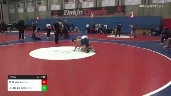 127 lbs Round Of 32 - David Gonzales, Sanger vs Elijah De La Torre, Arroyo Grande