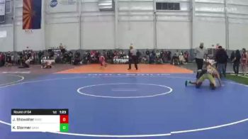 126 lbs Round Of 64 - Krayle Stormer, Darkhorse WC vs Joseph Showalter, Roberts