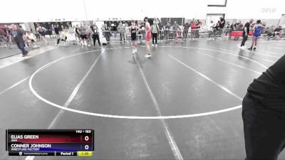 165 lbs 1st Place Match - Elias Green, AWA vs Conner Johnson, Wrestling Factory