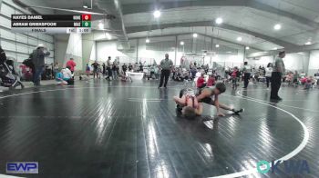 88 lbs Final - Hayes Daniel, Honey Badgers Wrestling Club vs Abram Griekspoor, Maize