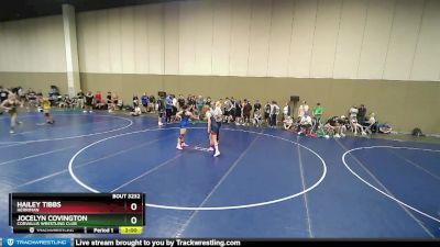 145 lbs Round 5 - Hailey Tibbs, Herriman vs Jocelyn Covington, Corvallis Wrestling Club