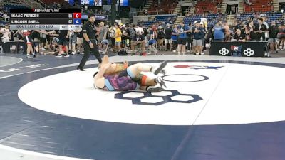 215 lbs Champ. Rd Of 64 - Isaac Perez II, California vs Lincoln Snell, Connecticut