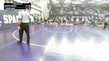 110 lbs Cons. Round 5 - Chase Davis, Corvallis vs Landon Hansen, Frenchtown