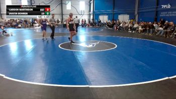 Elite 174 lbs Quarterfinal - Carson Martinson, Wartburg vs Dustin Bohren, Loras