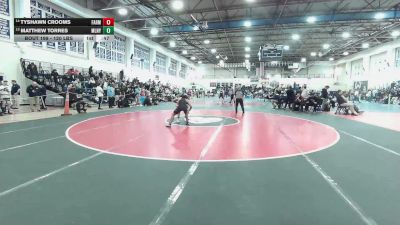 120 lbs Consi Of 8 #1 - Tyshawn Crooms, Farmington vs Matthew Torres, Maloney