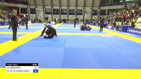 NICHOLAS MAGLICIC vs GABRIEL DE OLIVEIRA HADDAD DUART 2024 World Jiu-Jitsu IBJJF Championship