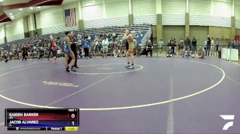 113 lbs Cons. Round 2 - Kaiden Barker, OH vs Jacob Alvarez, IL