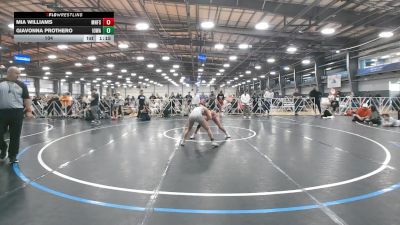 104 lbs Round 5 (4pm Saturday) - Giavonna Prothero, Iowa vs Mia Williams, Minnesota Funky Singlets