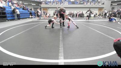 49 lbs Consi Of 8 #2 - Kooper Bass, Kingfisher YellowJackets vs Ash Cermak, Perry Wrestling Academy