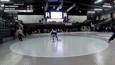 174 lbs Quarterfinal - James Elliot, Southeast Community College vs Josh Henderson, Southeast Community College
