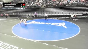 6A 100 lbs Cons. Round 2 - Rebekah Price, Davis vs Melayna Johnson, Riverton