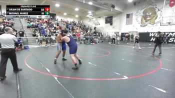 285 lbs Cons. Round 2 - Michael Juarez, Rialto vs Julian De Santiago, Carter