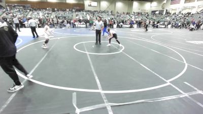 86 lbs Quarterfinal - Nixon Harwood, All In Wr Acd vs Frank Motes Jr, Gold Rush Wrestling