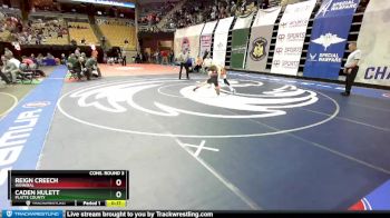 113 Class 3 lbs Cons. Round 3 - Caden Hulett, Platte County vs Reign Creech, Hannibal