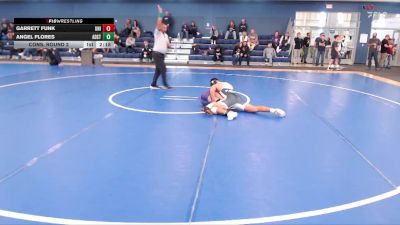 149 lbs Cons. Round 2 - Angel Flores, Adams State vs Garrett Funk, Northern Iowa