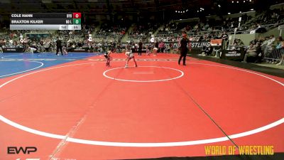 49 lbs Consolation - Cole Hahn, Backyard Brawlers vs Braxton Kilker, No Limit Wrestling Club