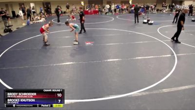 98 lbs Cons. Semi - Grayson Zirbes, Peak Wrestling Club vs Luke Bartholomaus, Flat Earth Wrestling Club