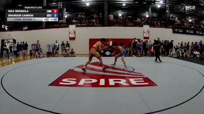 74 kg Cons. Round 11 - Max Brignola, Lehigh Valley Wrestling RTC vs Brandon Cannon, Ohio Regional Training Center