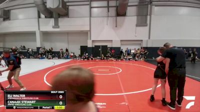 95 lbs Cons. Round 2 - Eli Walter, Stephenville Wrestling Club vs Canaan Stewart, Amped Wrestling Club