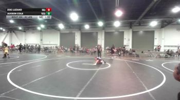 65 lbs Quarterfinal - Zoe Luzano, Inland Elite WC vs Jaxson Cole, Yucaipa Thunder WC