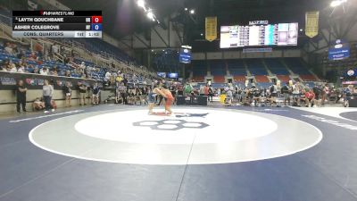 190 lbs Cons. Quarters - Layth Qouchbane, Oregon vs Asher Colegrove, New York
