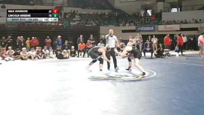 150 lbs Final - Max Johnson, James Island vs Lincoln Greene, Fort Mill