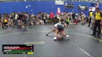 95 lbs Semis & 1st Wrestleback (8 Team) - Case Bell, POWA vs Justin Williamson, American Gladiators