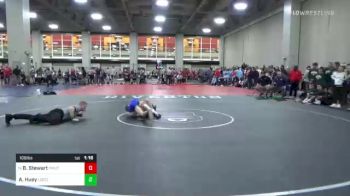 106 lbs Consi Of 32 #2 - Braxton Stewart, Fruita Monument vs Andrew Huey, Legend