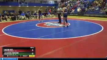 152 lbs Semis & 1st Wb (8 Team) - Jackson Mercer, Fannin County HS vs Jacob Key, Haralson County