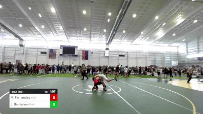 126 lbs Final - Mario Fernandez, Ateam vs Julio Gonzales, Mohave WC