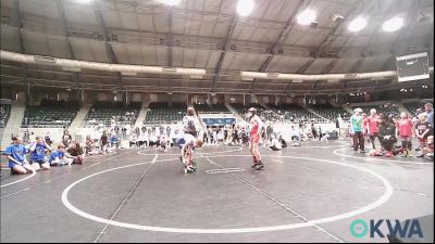 80 lbs Rr Rnd 2 - Bennett Dawson, Raw Wrestling Club vs Cyrus Baker, Harrah Little League Wrestling