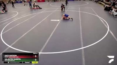 67-74 lbs Semifinal - Valentin Huerta, WAA (Woodbury) vs Jace Matson, Simley Wrestling Club