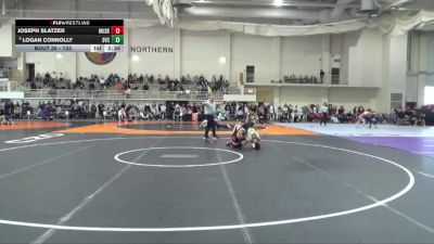 133 lbs Champ. Round 2 - Joseph Slatzer, Muskingum vs Logan Connolly, St. Vincent College