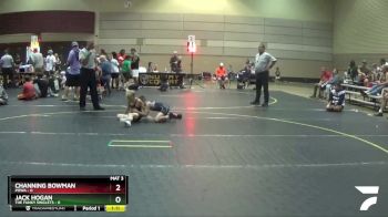 67 lbs Round 5 (6 Team) - Channing Bowman, POWA vs Jack Hogan, The Funky Singlets