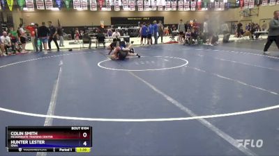 92 lbs Cons. Round 3 - Colin Smith, McDominate Training Center vs Hunter Lester, Iowa